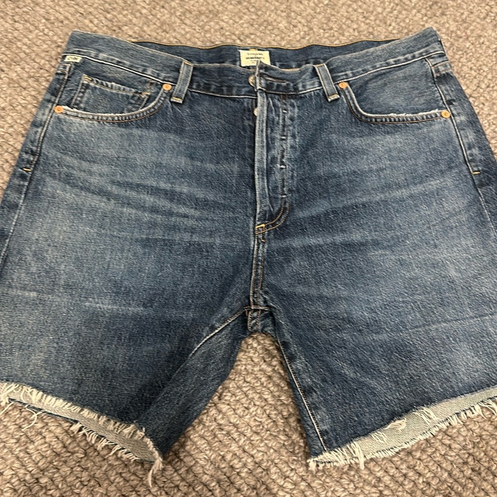Citizens of Humanity denim shorts.